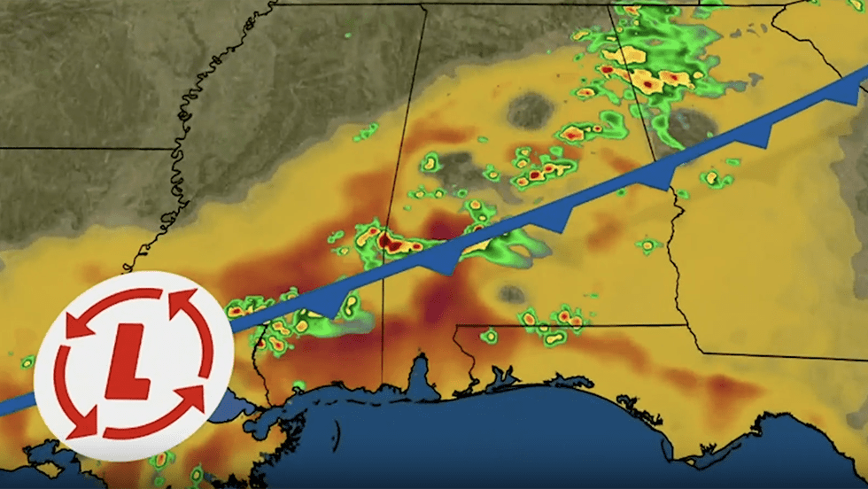 Isolated Storms Spread Across The Southeast Videos From The Weather