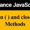 baixar open and close Method in JavaScript (Hindi) mp3