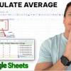 baixar How To Calculate Average In Google Sheets mp3
