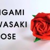 baixar Origami KAWASAKI ROSE | How to make a paper rose mp3