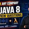 baixar 🚀Cracckk Any BIG MNC | Top 10 Java 8 Interview Ques & Ans | Streams API & Lambda Expression - Part-1 mp3