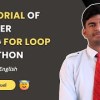 baixar Program to find Factorial of Any Number Using For Loop in Python | CodeWithAngel mp3