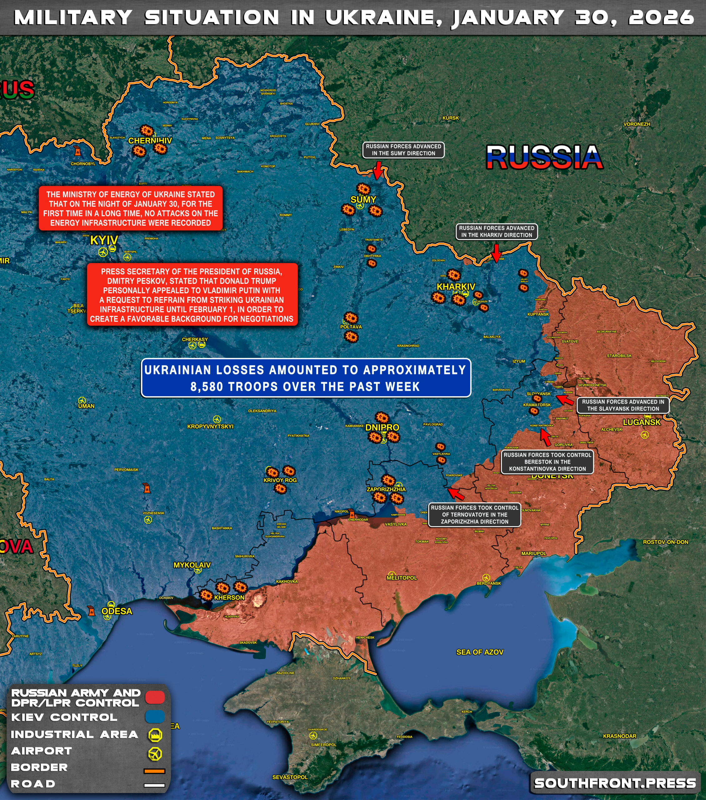 Military Situation In Ukraine On January 30 2026 Maps Update 30Jan Ukraine Map 
