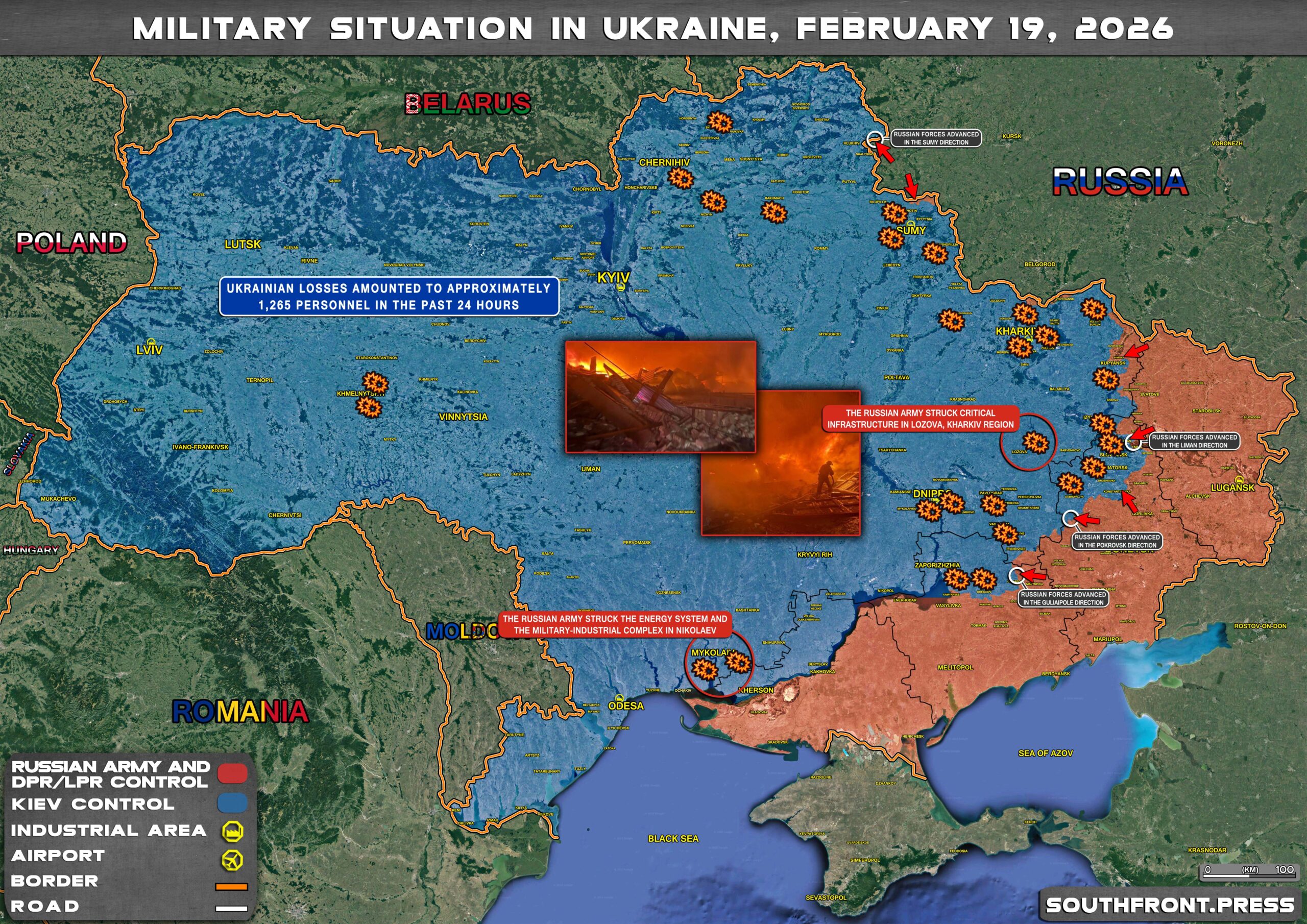 Military Situation In Ukraine On February 19 2026 Maps Update 19feb2026 Ukraine Map 
