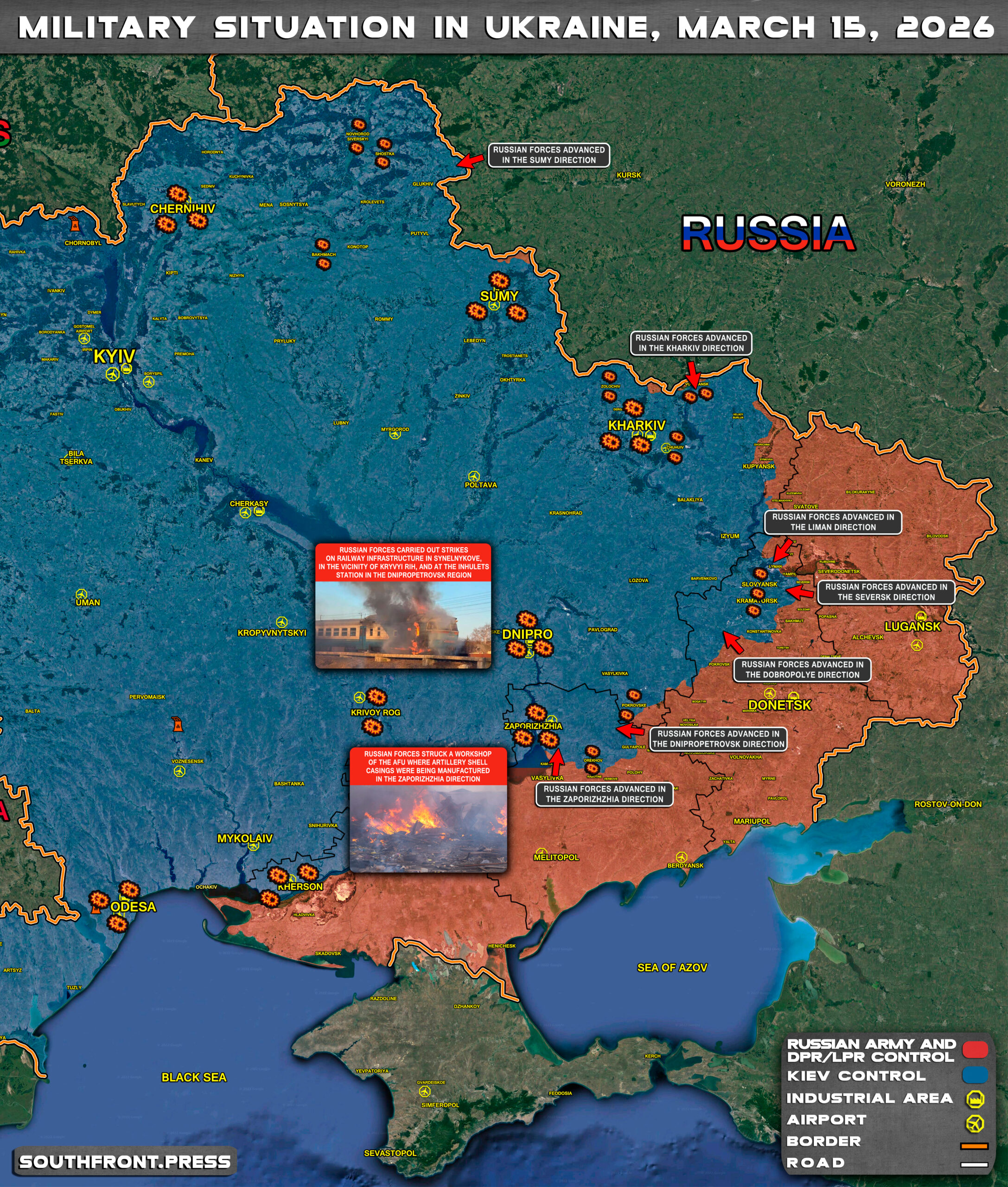 Military Situation In Ukraine On March 15 2026 Maps Update 15Mar Ukraine Map 