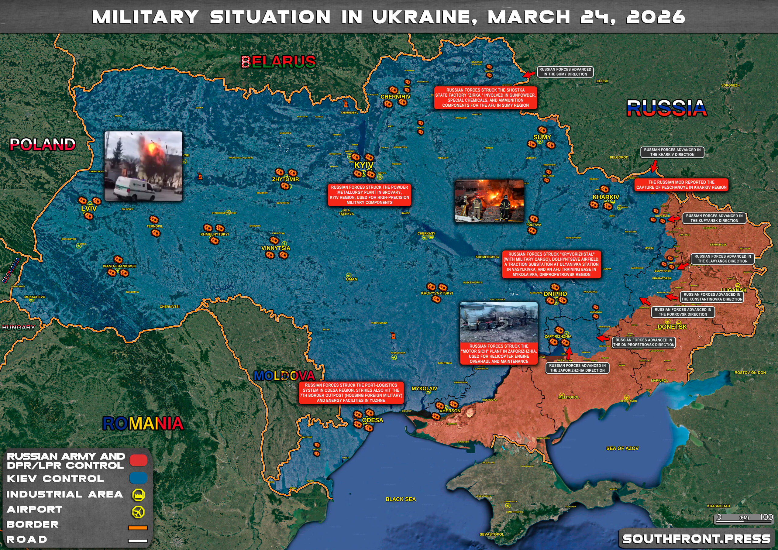 Military Situation In Ukraine On March 24 2026 Maps Update 24Mar Ukraine Map 