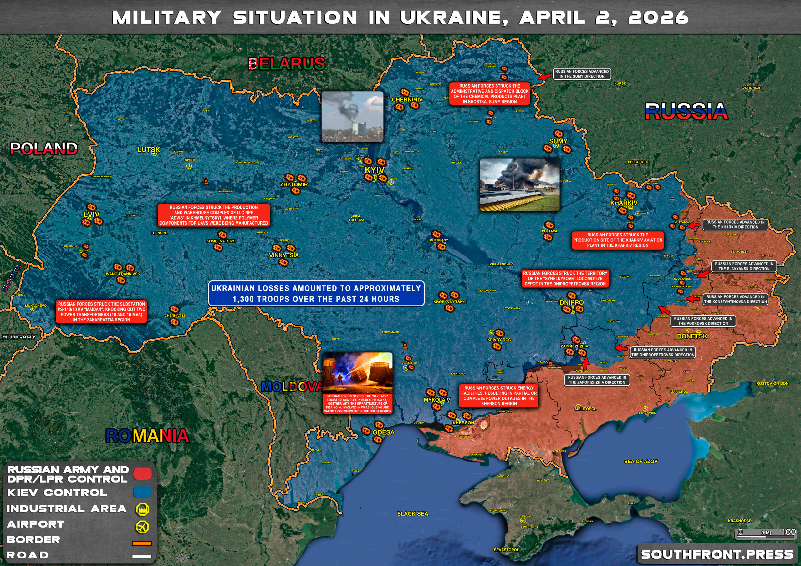 Military Situation In Ukraine On April 2 2026 Maps Update 2Apr Ukraine Map 