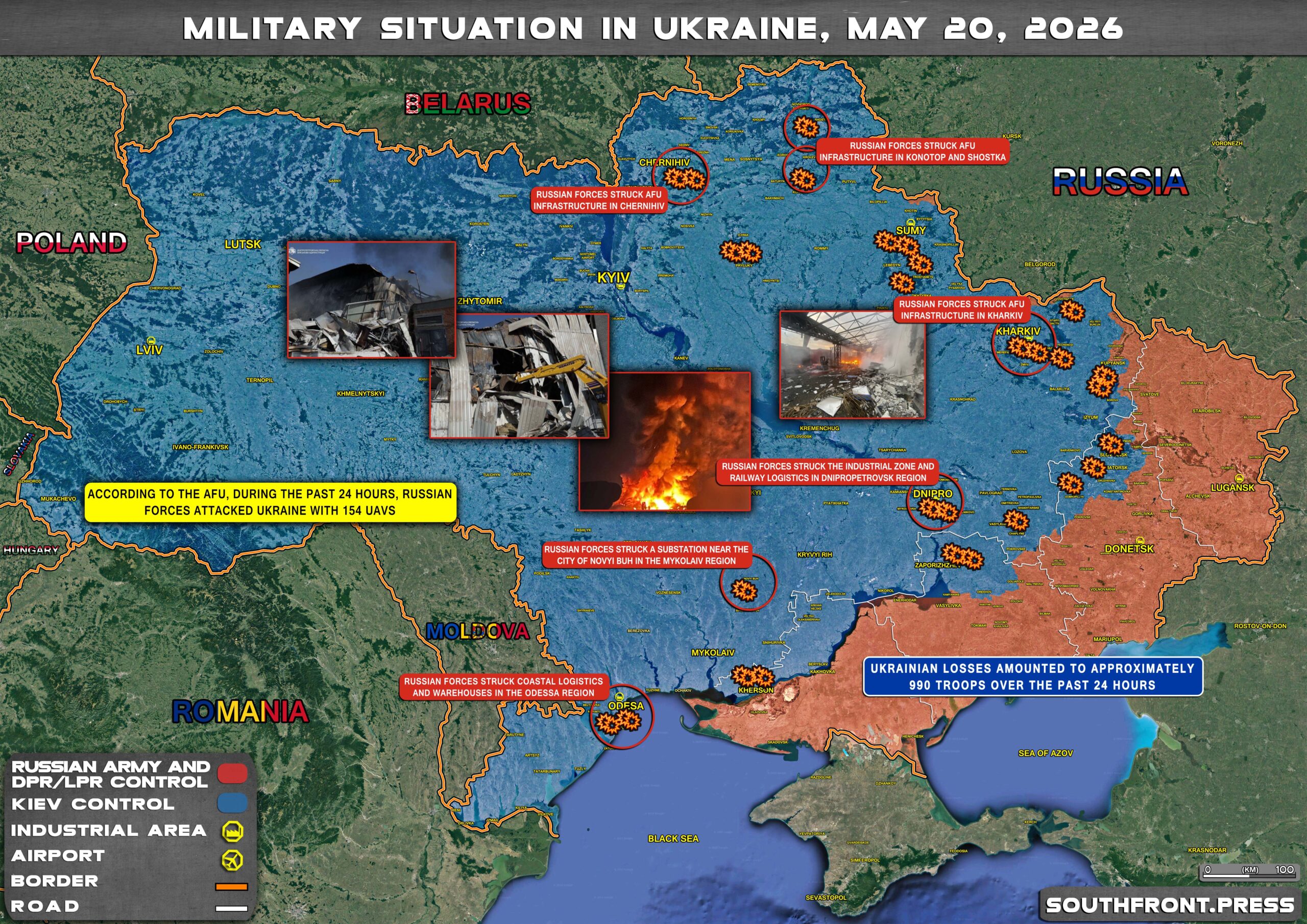 Military Situation In Ukraine On May 20 2026 Maps Update 20may2026 Ukraine Map 
