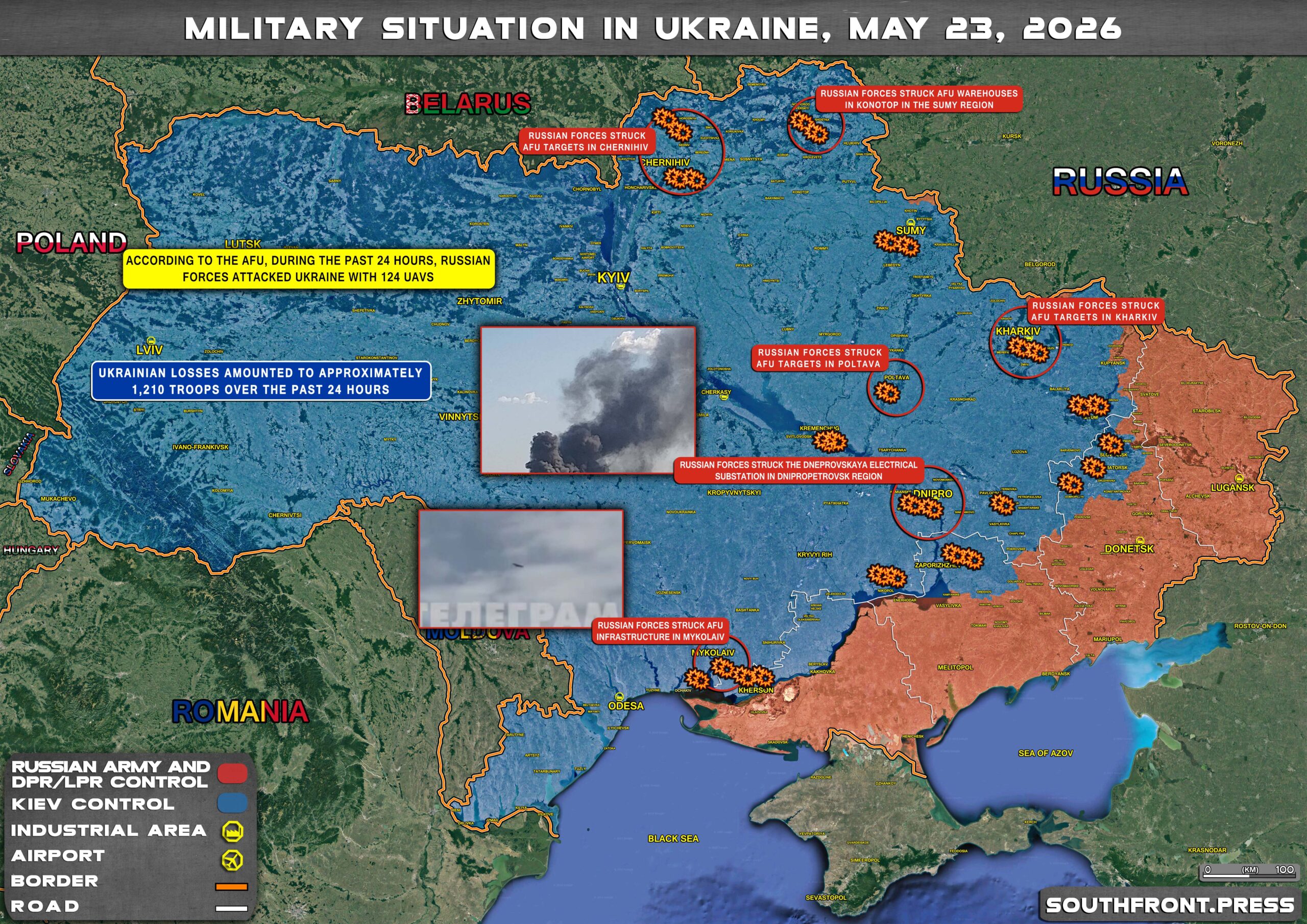Military Situation In Ukraine On May 23 2026 Maps Update 23may2026 Ukraine Map 