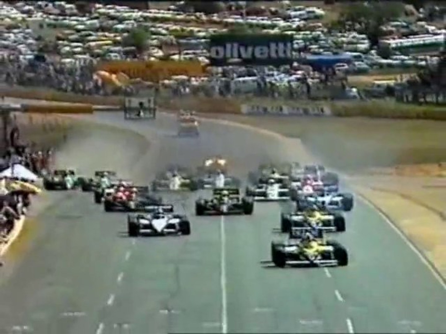 F1 South Africa 1985 Race Part 1
