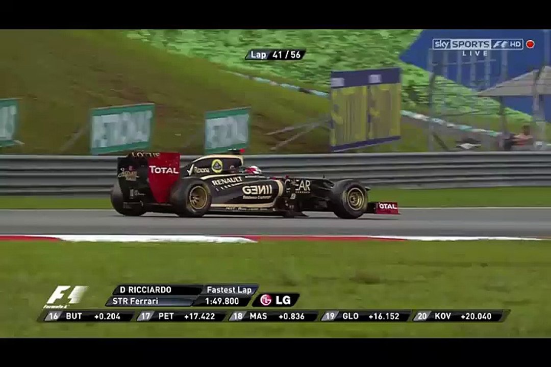 F1 Malaysian Gp 2012 Skysports Part 3