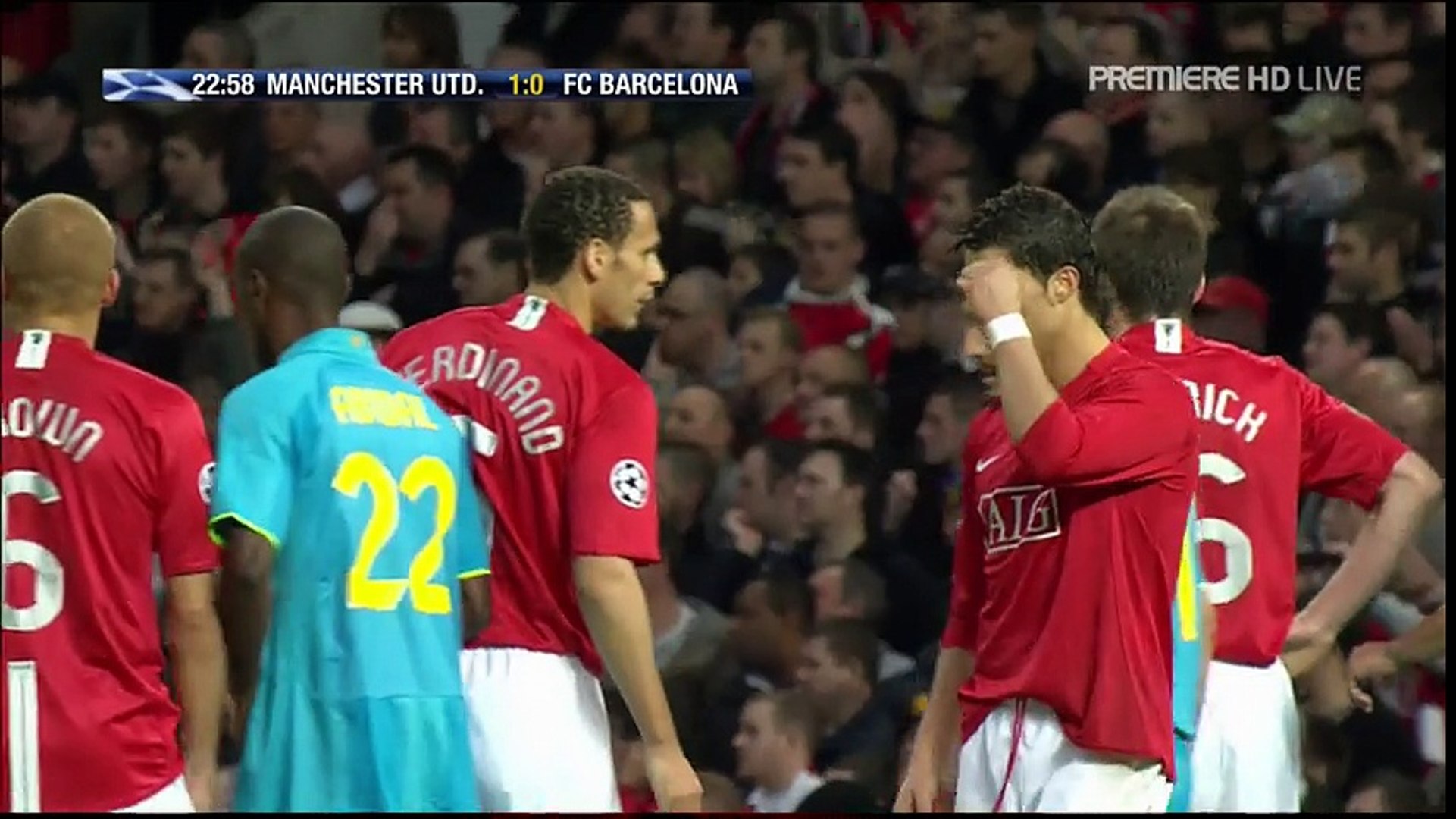 Relive all the highlights f. 07 08 Ucl Manchester United Fc Barcelona 2008 04 29 ë™ì˜ìƒ Dailymotion