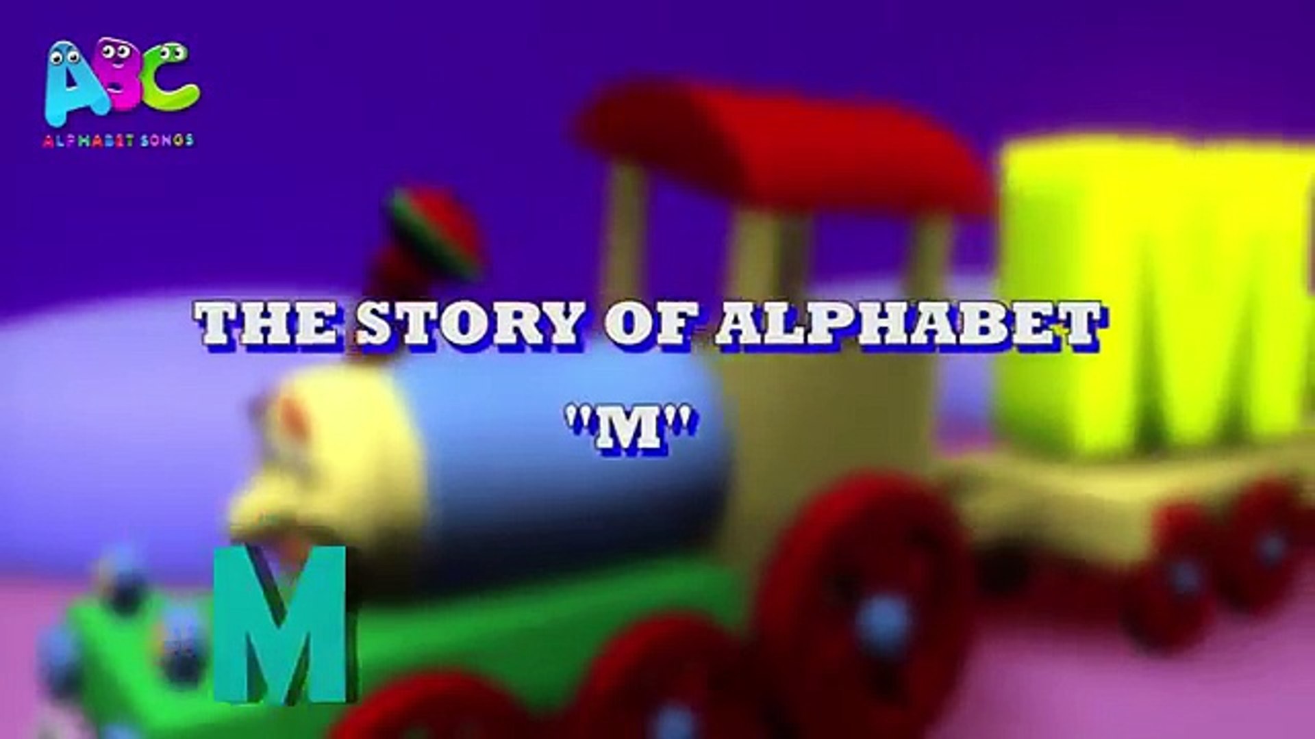 Her job is to put red robots . Letter M Song For Children English Alphabet Songs For Children 3d Animation Nursery Rhymes Video Dailymotion