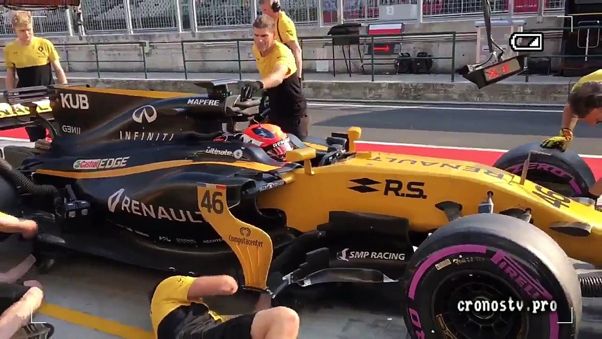 Hungarian Test Robert Kubica 5 Renault Rs17 Testing Gp F1 2017 Hungary Hungria Hungarori