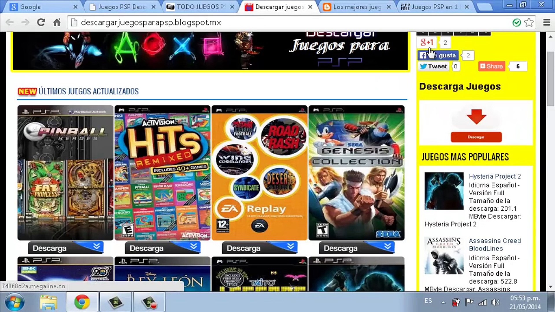 Even on modern android phones and tablets, you can often run at double the. Las Mejores Paginas Para Descargar Juegos Para Psp New Video Dailymotion