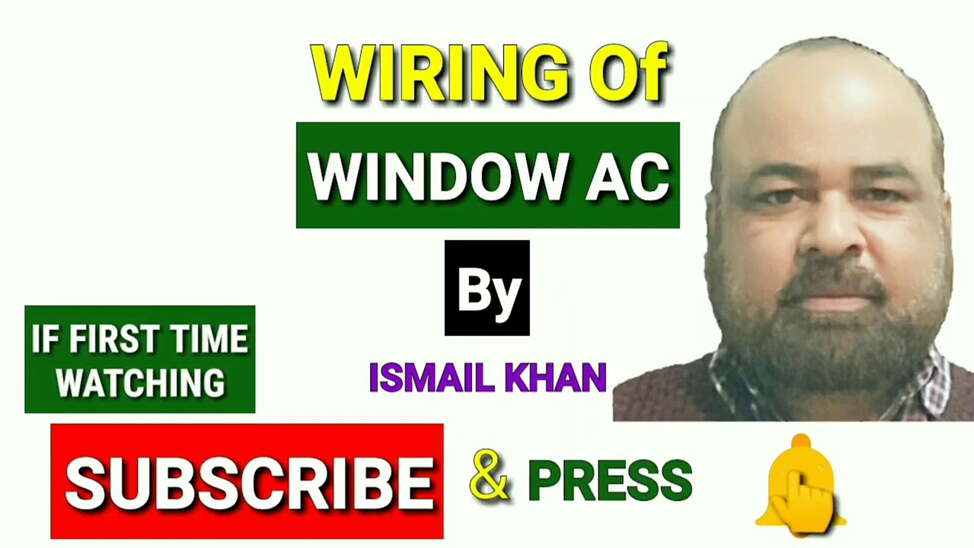 Window Ac Wiring Connection Diagram Connection Of Ac Video Dailymotion