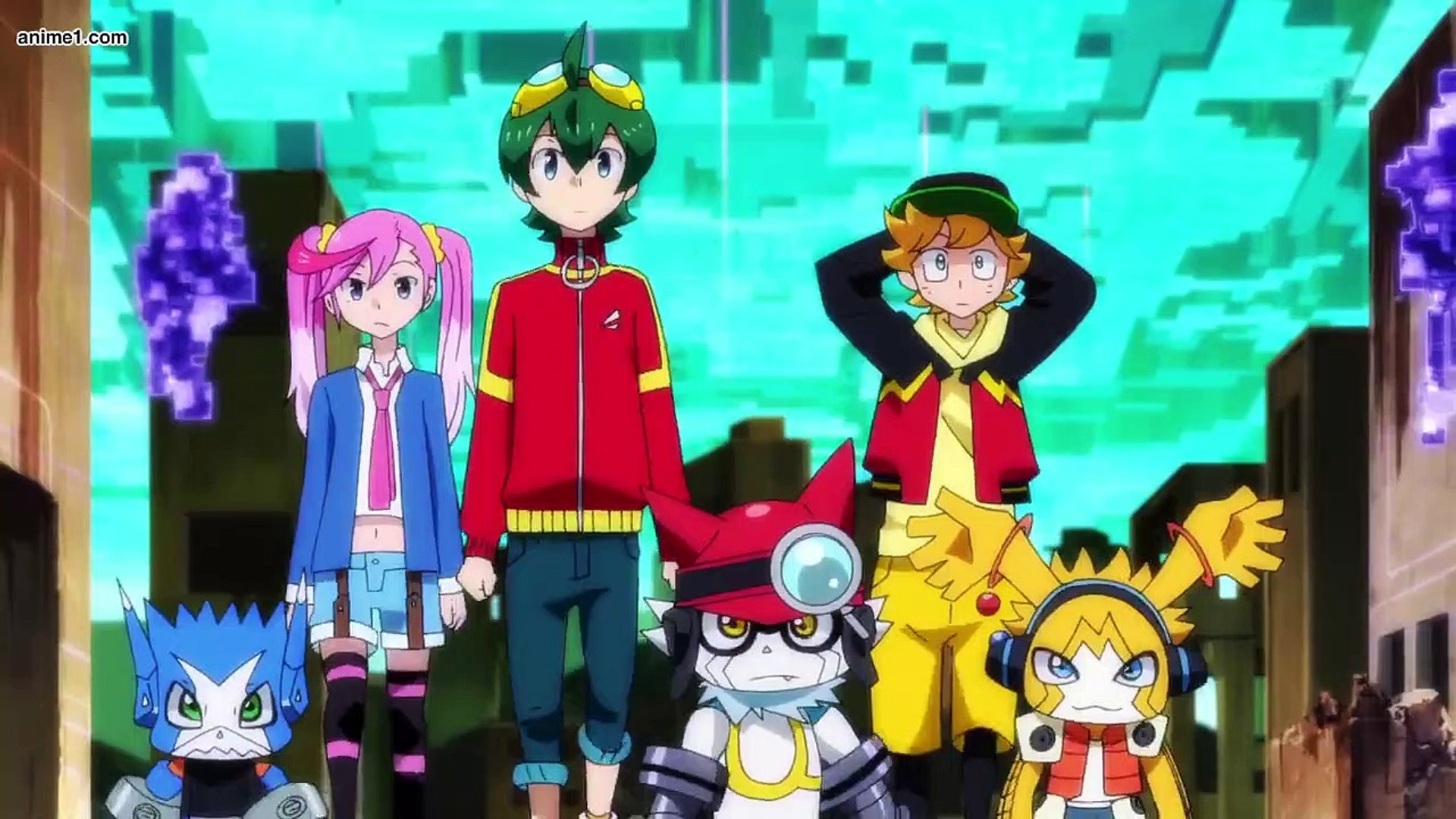 Casual reminder that the Appli Monsters or Appmon are Digital creatures  found in the Common network, that is the Apps that humankind use  everyday, so they exist in this middle ground between