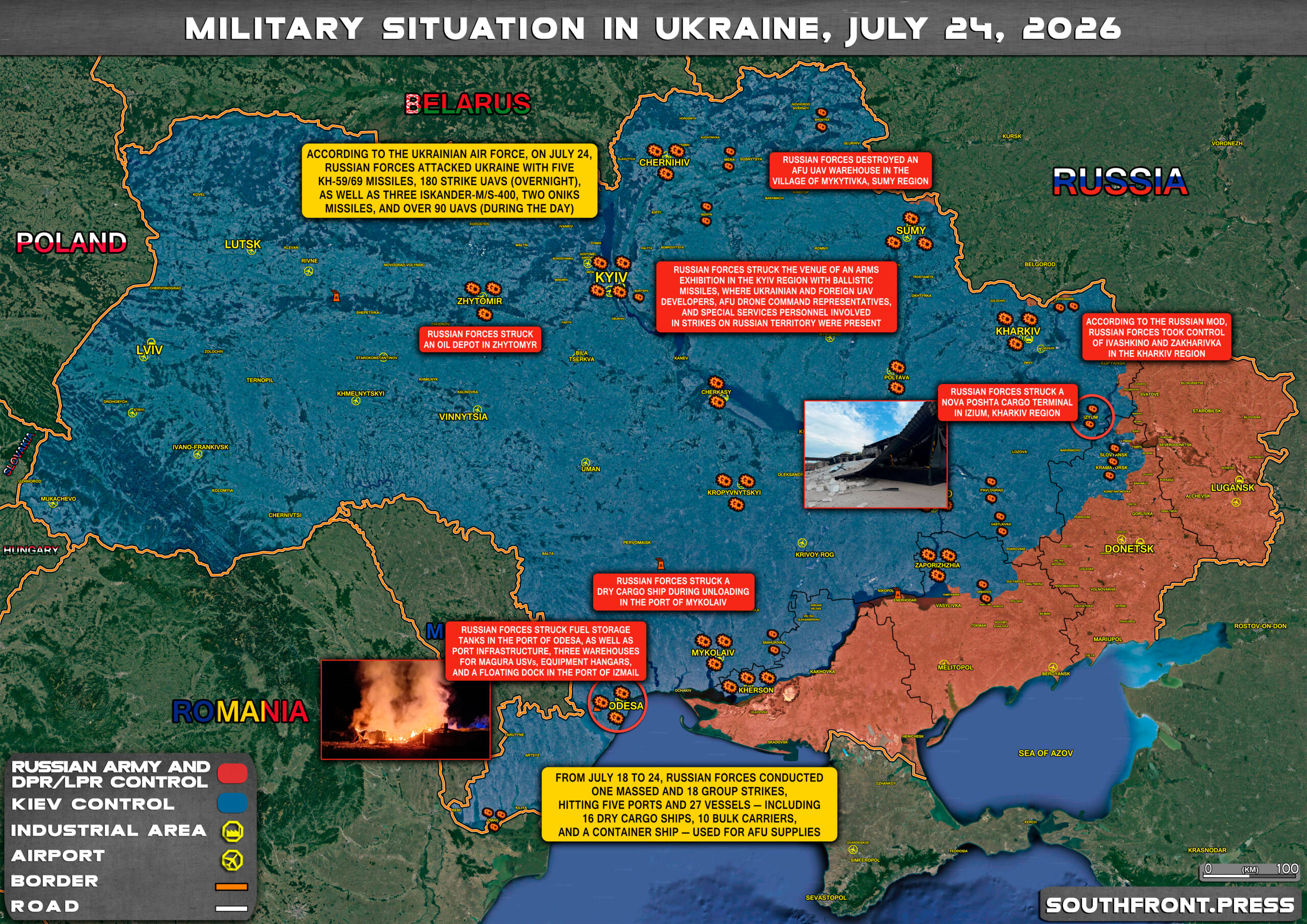 Military Situation In Ukraine On July 24 2026 Map Update 24.07 Ukraine Map 