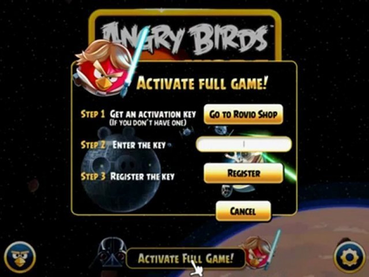 Wars And Battles Consulter Le Sujet Angry Birds Star Wars Crack Key Free Download Next copy or memorize this code and enter it in the game activation window.