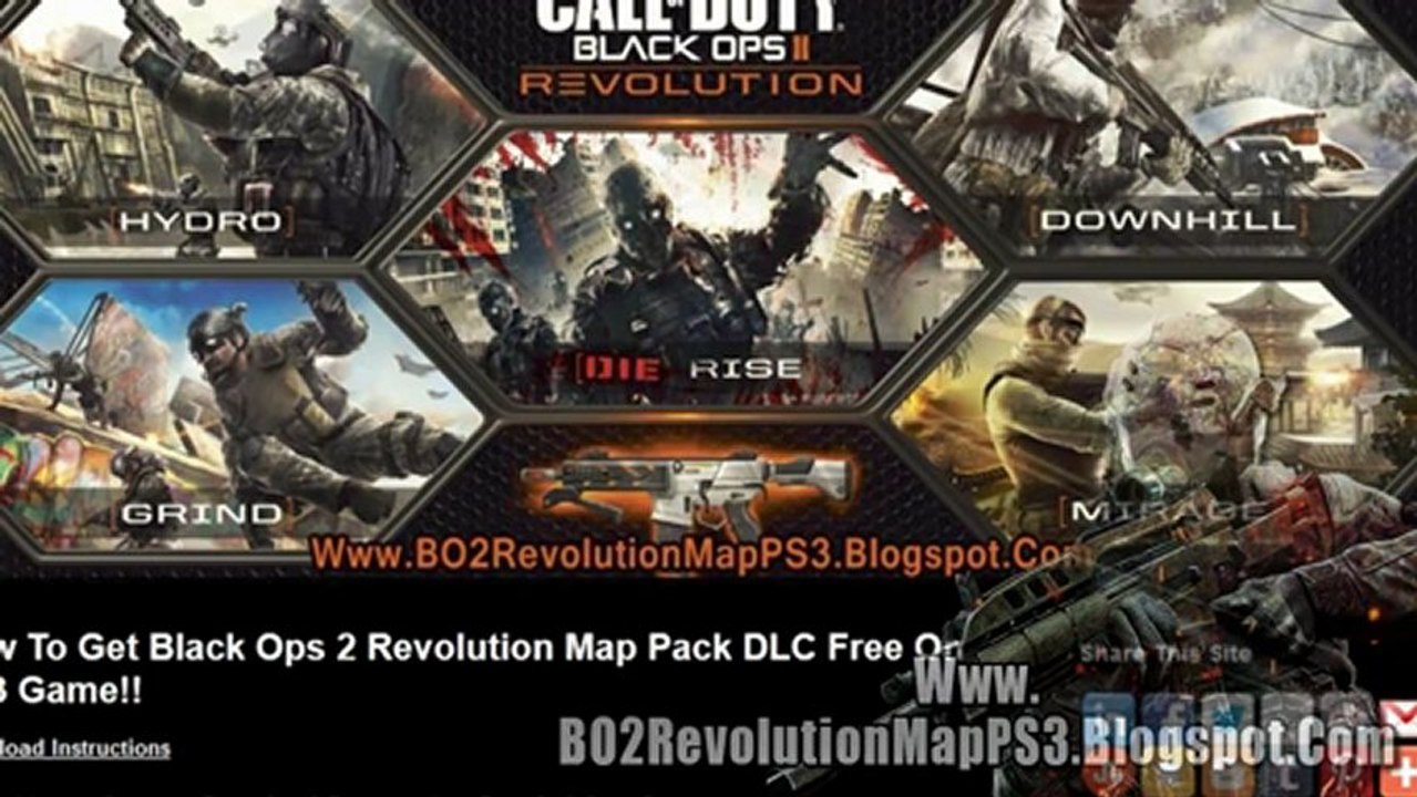 Unlock all zombie mode maps and more in call of duty: Black Ops 2 Revolution Map Pack Dlc Free On Ps3 Video Dailymotion