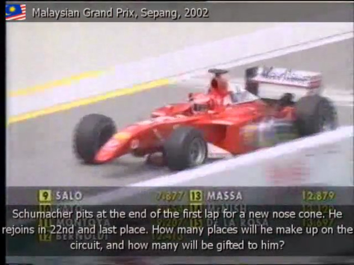 Anti Michael Schumacher Part 51 Montoya Draws The Short