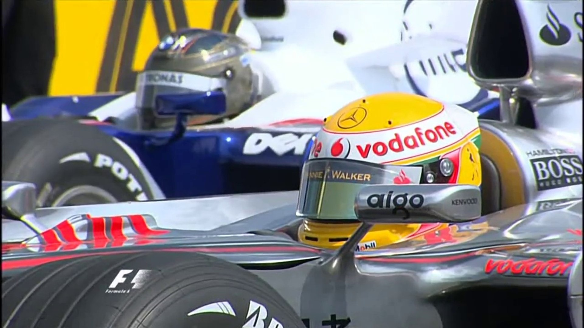F1 Hungarian Gp 2007 Race Itv Part 1