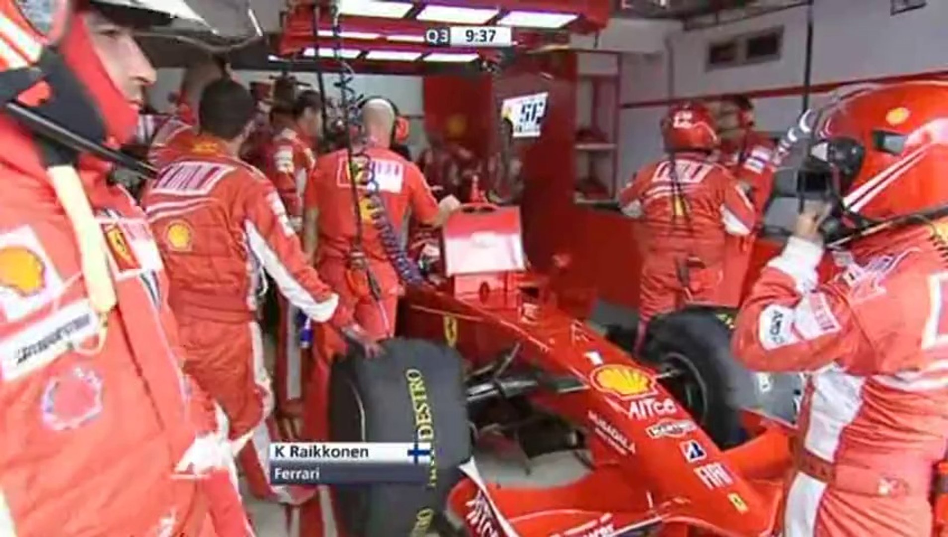 F1 German Gp 2008 Qualifying Q2 Q3 Itv
