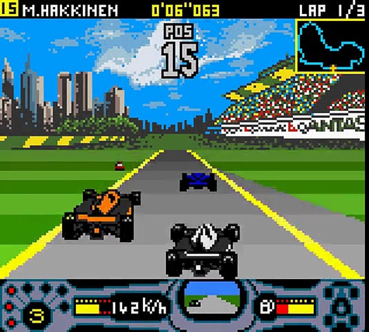 F1 Racing Championship Gameplay Gbc