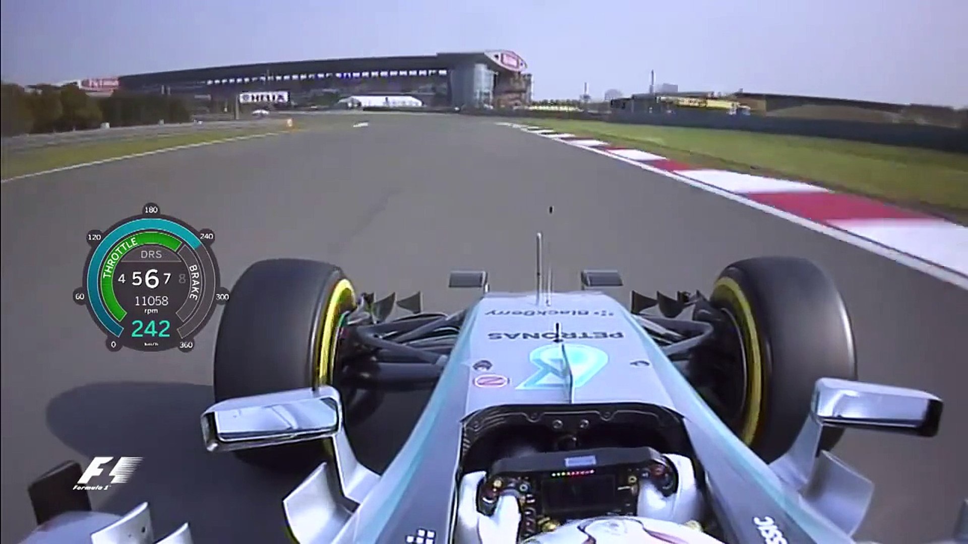 F1 China 2015 Lewis Hamilton Onboard Pole Lap Hd