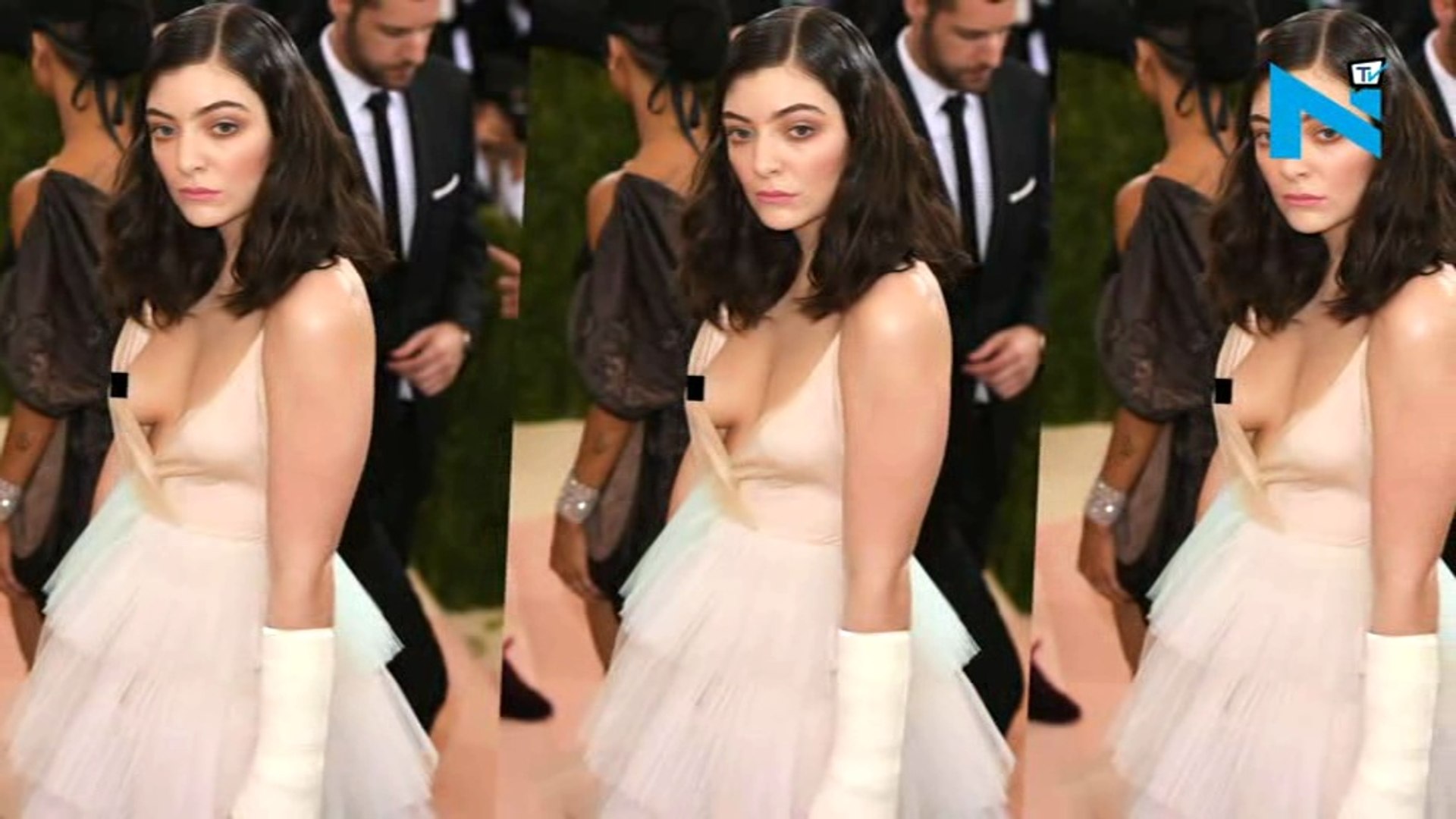 Lorde exposed nipple at met gala - video Dailymotion