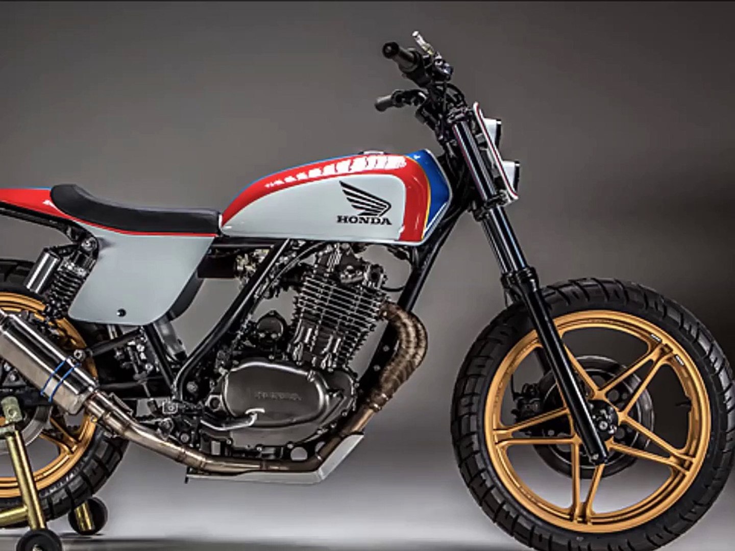 Honda ntv 650 · honda ntv 650 roadster flat track scrambler. A Beautiful And Neat Figure Of Honda Street Tracker Custom Video Dailymotion