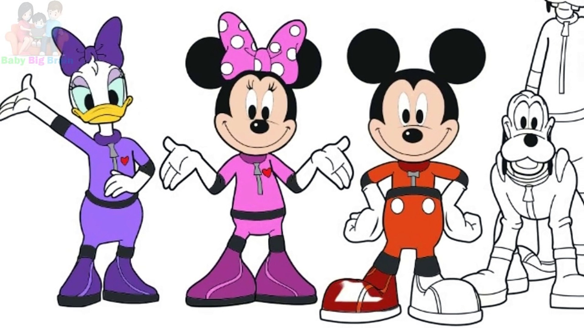 S.h., xenia, ohio walt d. Mickey Mouse Clubhouse Space Adventure Coloring Pages For Kids Video Dailymotion