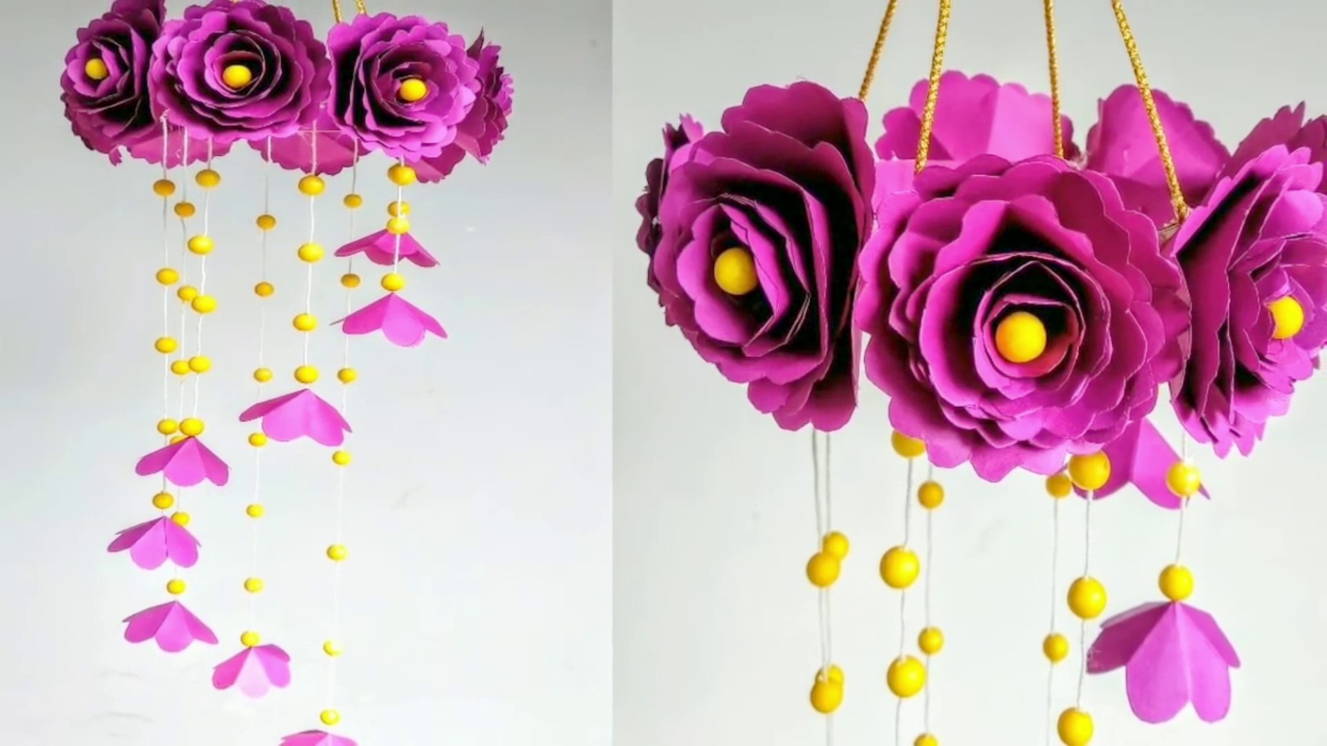 Photo about paper origami style. Handmade Wind Chime With Beautiful Paper Roses Craft Video Dailymotion
