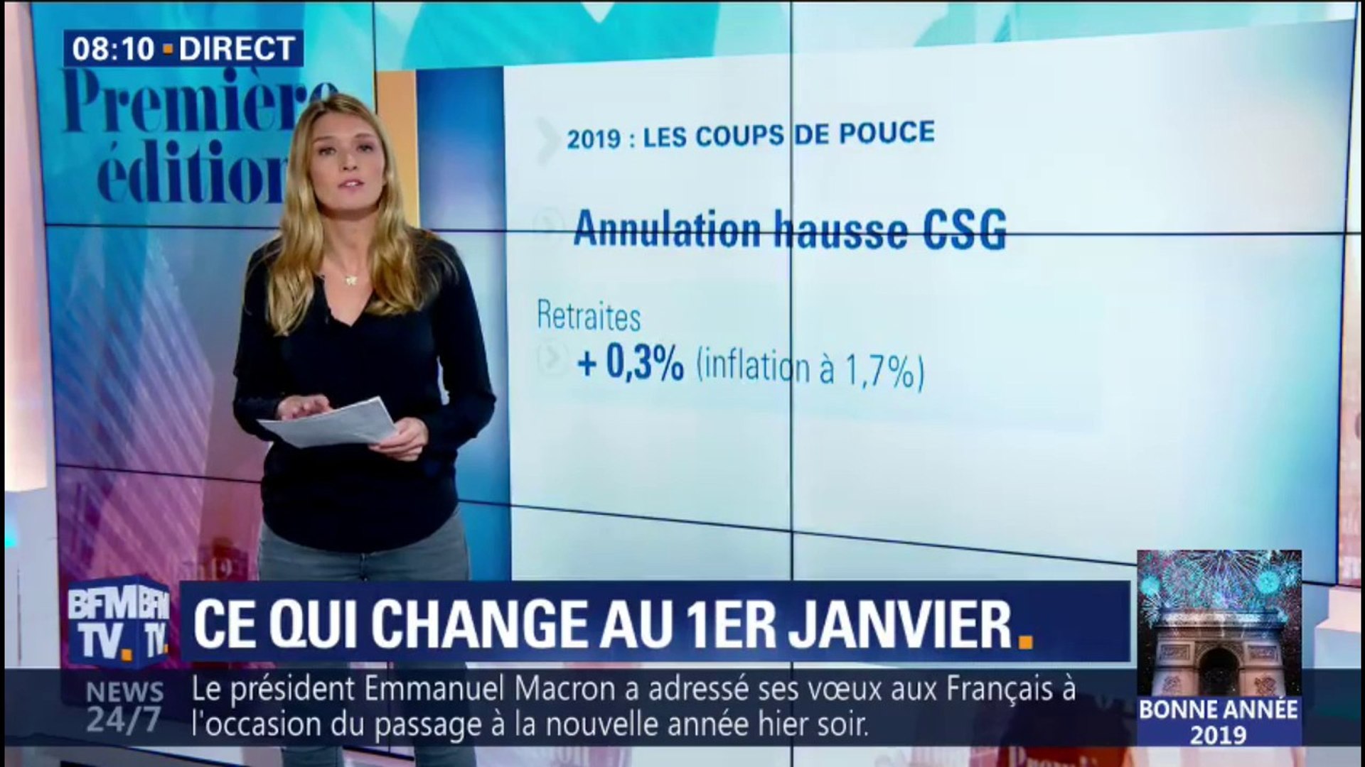 A compter du 1er janvier 2019, l'allègement . Prelevement A La Source Smic Retraites Ce Qui Va Changer Au 1er Janvier 2019 Video Dailymotion