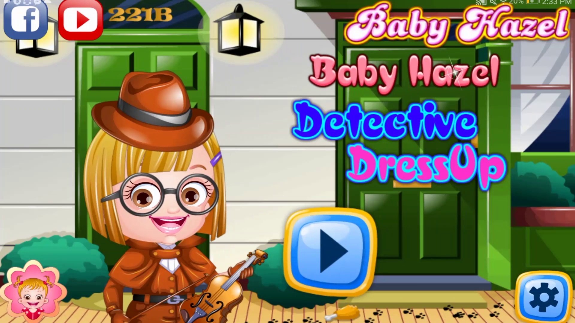 Detective Dress Up Game Fun Babies Game Videos By Baby Hazel Games Video Dailymotion
