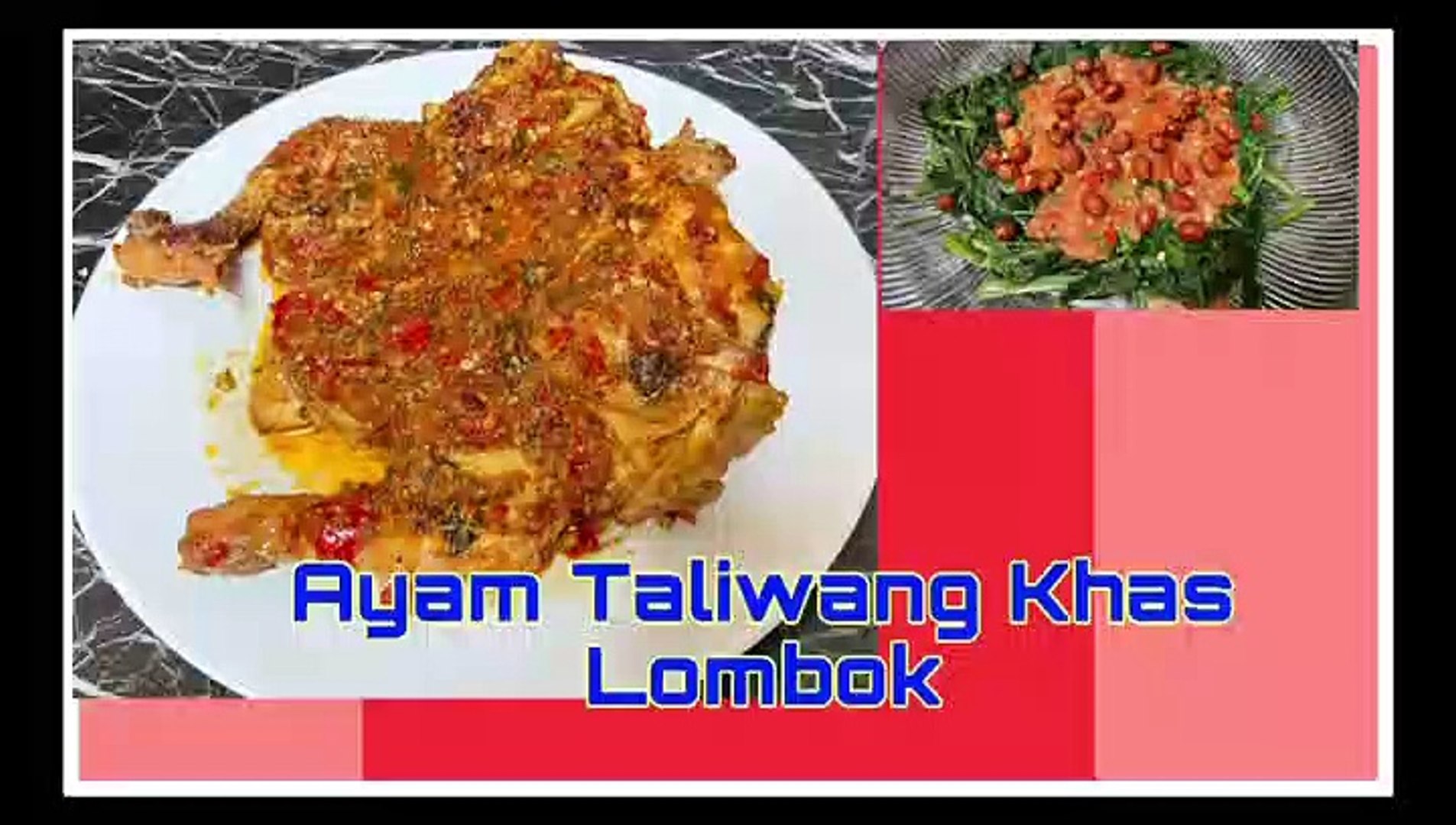 1 ekor ayam kampung muda 1 buah jeruk nipis, ambil airnya 1 sdt garam bumbu: Resep Ayam Taliwang Khas Lombok Video Dailymotion