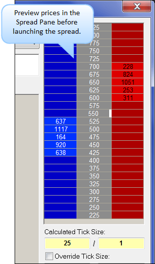 The static price ladder gives you the confidence . Spread Preview Ladder | Trading Technologies