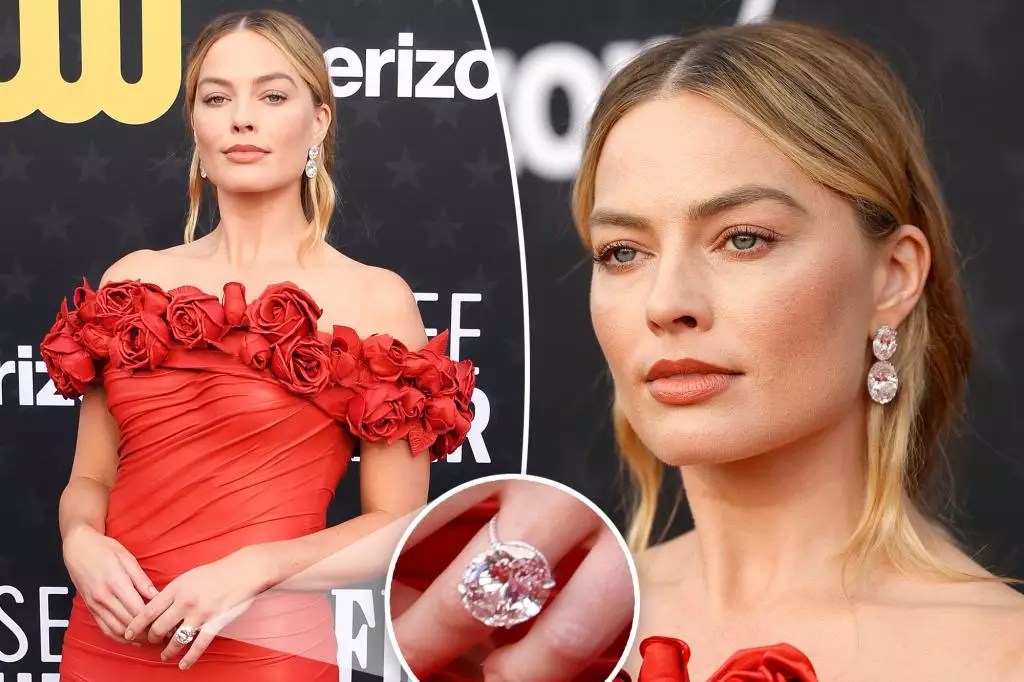 Margot Robbie Shines at Critics Choice Awards with Barbie-Inspired Look