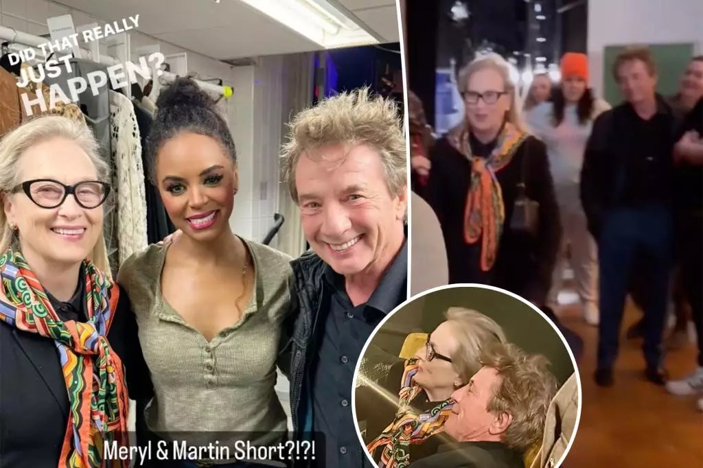 Meryl Streep and Martin Short Enjoy a Night Out on Broadway