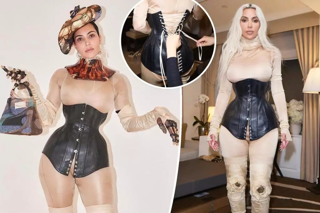 Kim Kardashian’s Corset Controversy Continues