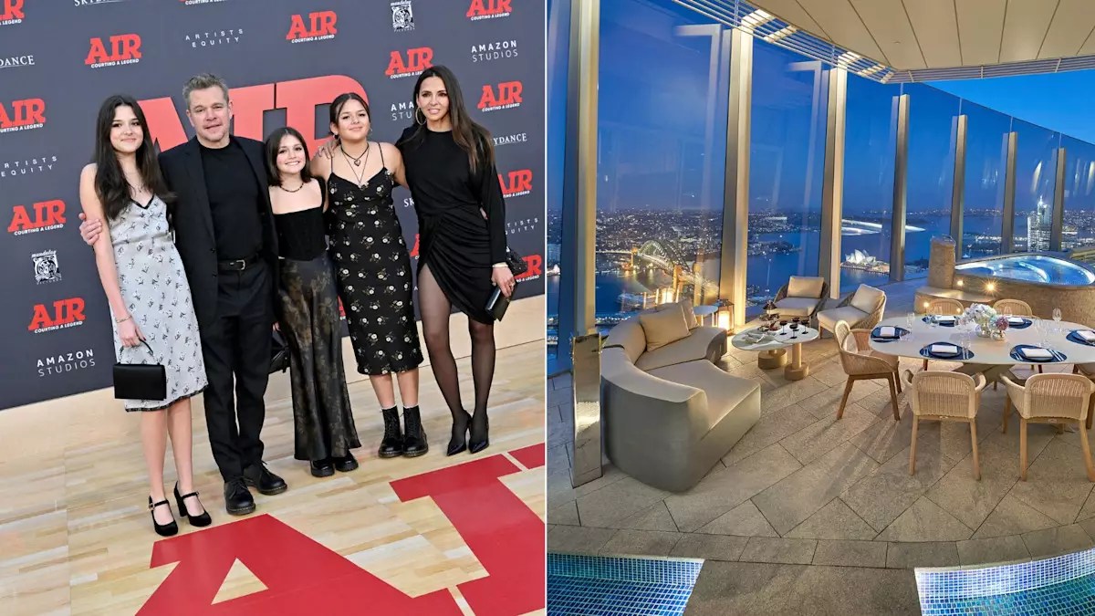 The Luxurious Lifestyle of Matt Damon and Family in Australia