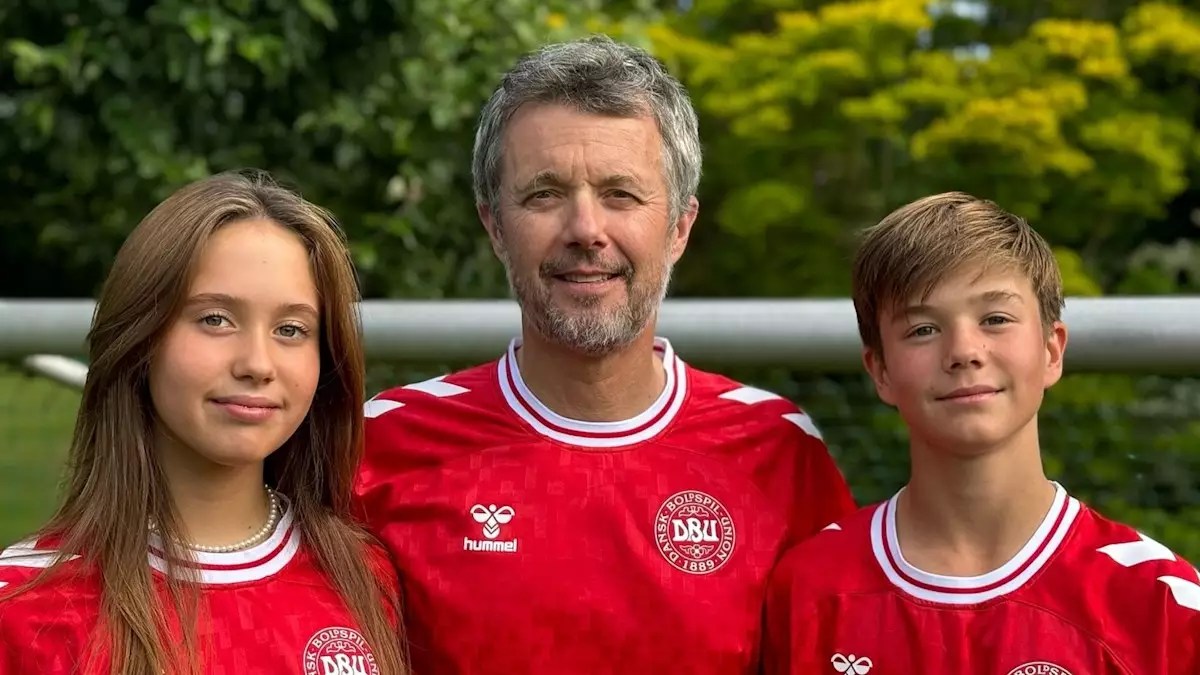 King Frederik and Queen Mary’s Family Snap Ahead of Euro 2024