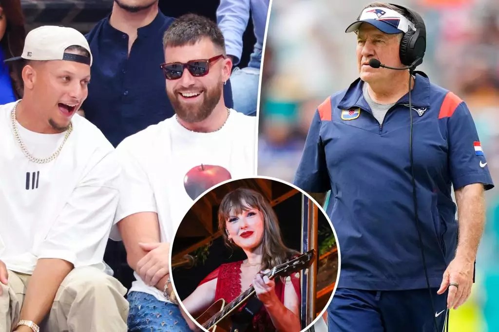 The Night Bill Belichick, Patrick Mahomes, and Travis Kelce Attended Taylor Swift’s Eras Tour
