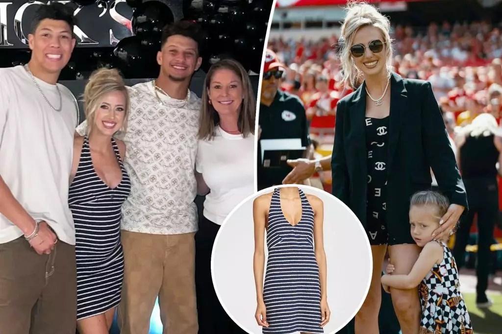 Behind the Glamour: Brittany Mahomes’ Stylish Transformation at Patrick’s Birthday Bash