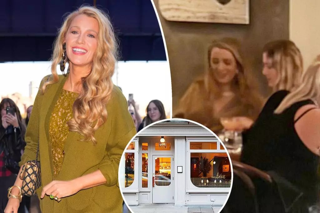 An Evening of Elegance: Blake Lively’s Night Out in the West Village