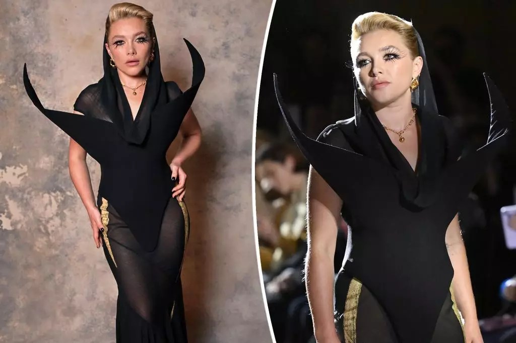 Florence Pugh’s Fashion Forward Moment at London Fashion Week