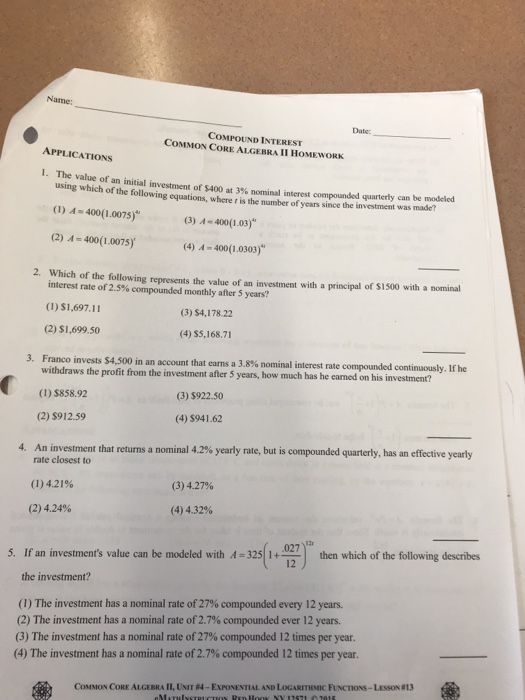 Solving Systems Of Equations Substitution Mon Core Algebra 1 Homework Answers Tessshebaylo 