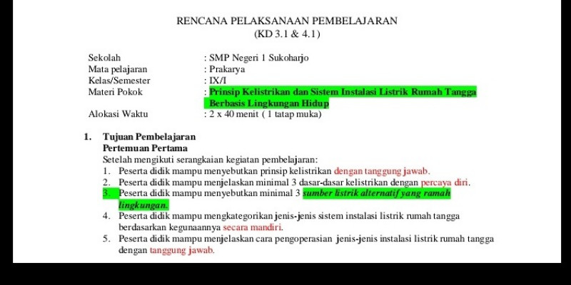 Guru Berbagi Rpp Prakarya 9 Smp Berbasis Lingkungan 1lembar Rencana Penerapan Pendidikan RPP ialah salah satu komponen administrasi pendidikan yang harus dipunyai guru.