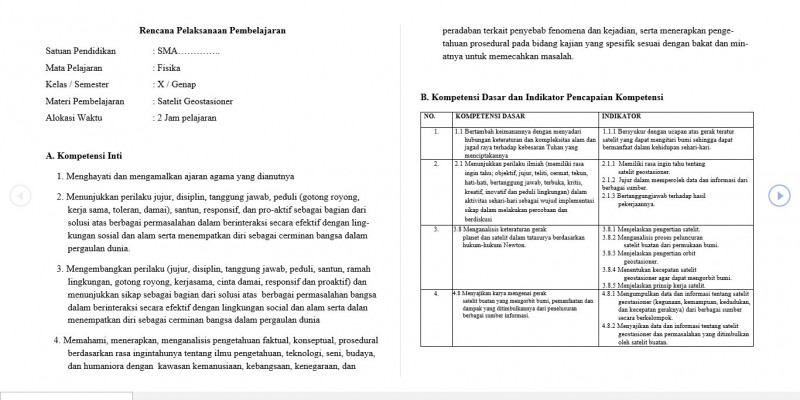 Rpp fisika sma 1 lembar kelas xii tahun ajaran 2020/2021. Guru Berbagi Rpp Fisika Sma Kelas X Semester Genap