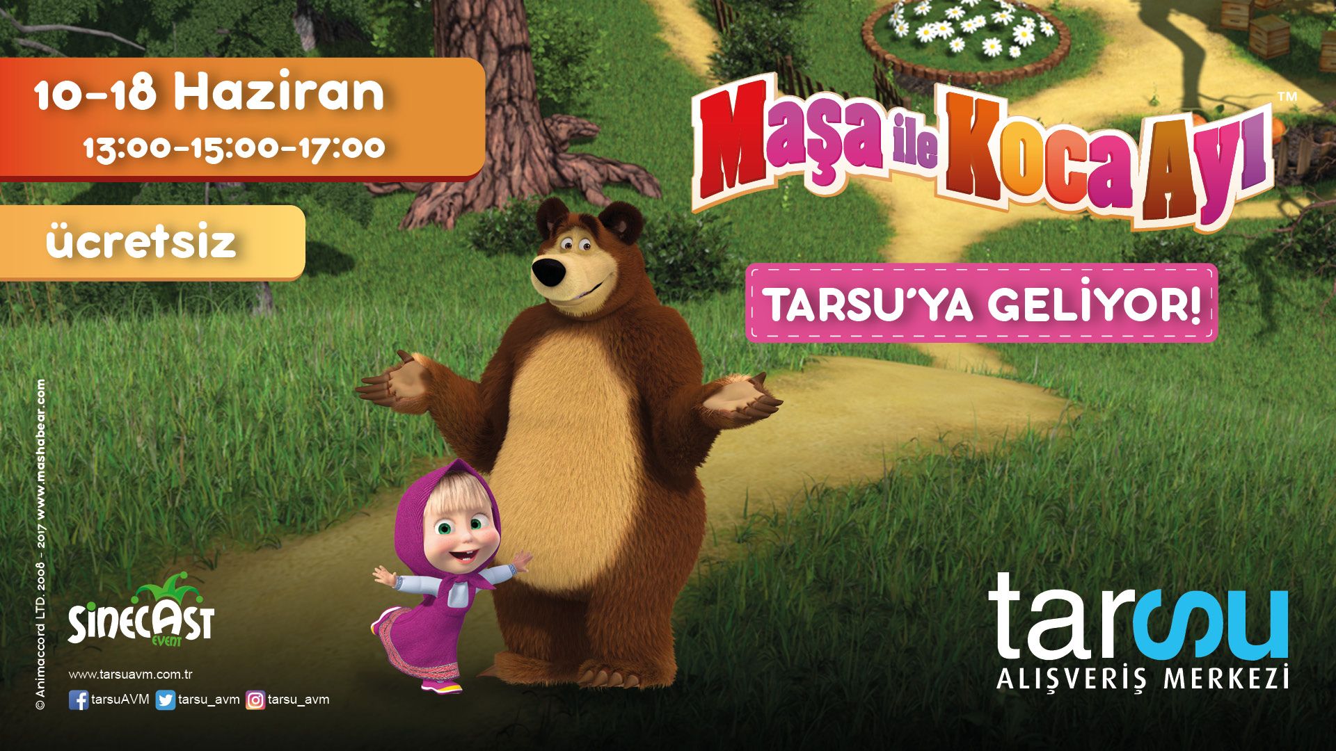 Avsar Sinemalari Ø¹ÙÙ ØªÙÙØªØ± Masa Ile Koca Ayi Yepyeni Maceralar Yasiyor Masailekocaayiyepyenimaceralar Filmi Avsar Sinema Salonlarinda Seni Bekliyor Hemen Biletini Almak Icin Https T Co Rs9yjejgro Https T Co Fwtarktc5d